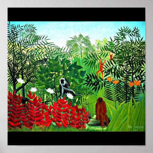 Poster-Classic/-Henri Rousseau 5 Poster (Voorkant)