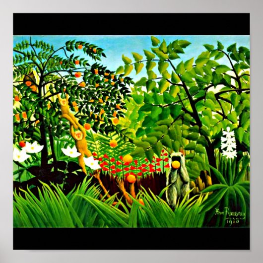 Poster-Classic/-Henri Rousseau 9 Poster (Voorkant)