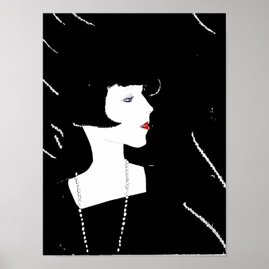 Poster Classic Hollywood Glamour (Voorkant)