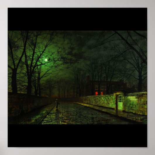 Poster-Classic/-John Atkinson Grimshaw 2 Poster (Voorkant)