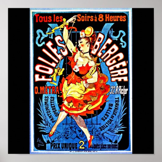 Poster-Classic/-Jules Chéret 33 Poster (Voorkant)