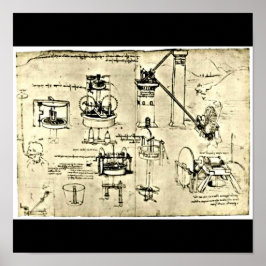 Poster-Classic/-Leonardo da Vinci 18 Poster