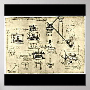 Poster-Classic/-Leonardo da Vinci 18 Poster