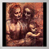 Poster-Classic/-Leonardo da Vinci 1 Poster (Voorkant)