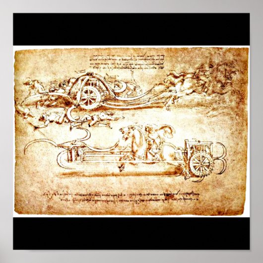 Poster-Classic/-Leonardo da Vinci 3 Poster (Voorkant)