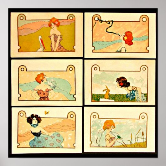 Poster-Classic/-Raphael Kirchner 10 Poster (Voorkant)