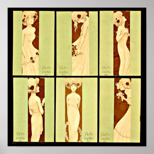 Poster-Classic/-Raphael Kirchner 4 Poster (Voorkant)