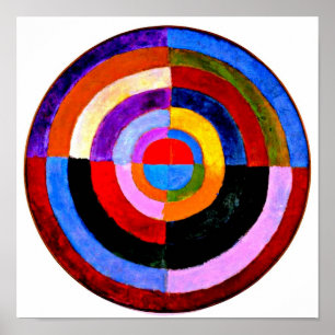 Poster-Classic/-Robert Delaunay 9 Poster