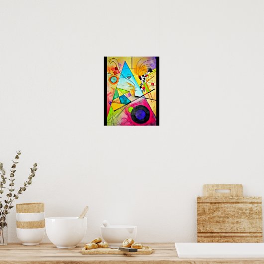 Poster-Classic/-Wassily Kandinsky 15 Poster (Keuken)
