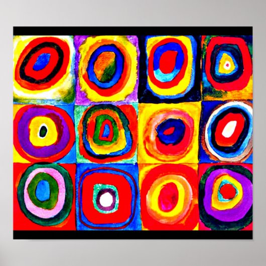 Poster-Classic/-Wassily Kandinsky 18 Poster (Voorkant)