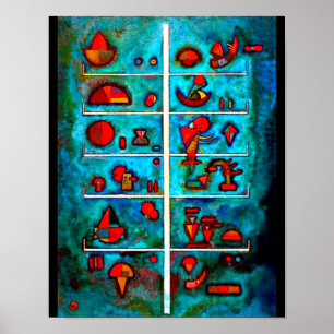 Poster-Classic/-Wassily Kandinsky 3 Poster