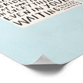 poster "Cling to joy" (Hoek)