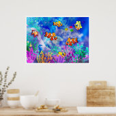 poster_clownfishB Poster (Keuken)