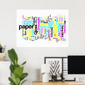 POSTER CMYK-ontwerpers (Thuiskantoor)
