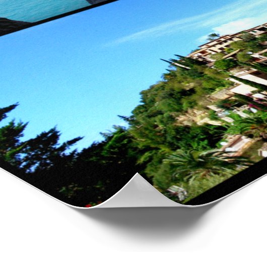 poster collage de la isla de Mallorca (Hoek)