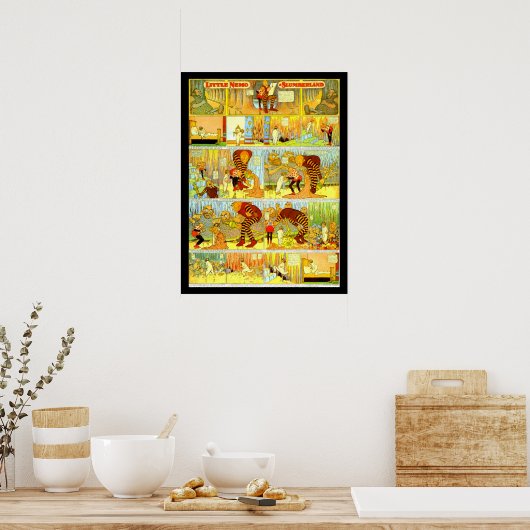 Poster- Comic-Little Nemo 10 Poster (Keuken)
