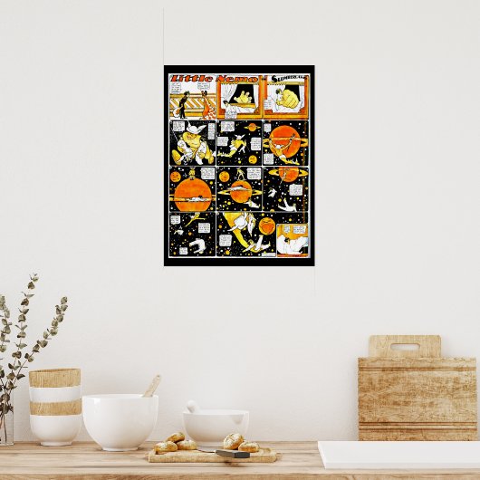 Poster- Comic-Little Nemo 16 Poster (Keuken)
