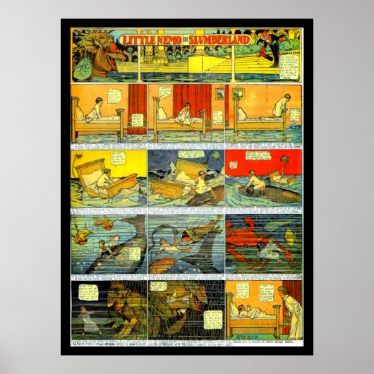 Poster- Comic-Little Nemo 1 Poster (Voorkant)