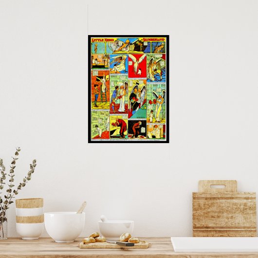 Poster- Comic-Little Nemo 25 Poster (Keuken)