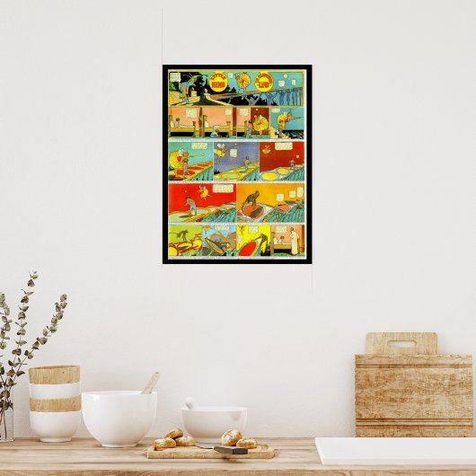 Poster- Comic-Little Nemo 26 Poster (Keuken)