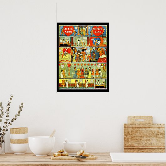 Poster- Comic-Little Nemo 2 Poster (Keuken)