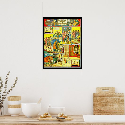 Poster- Comic-Little Nemo 5 Poster (Keuken)