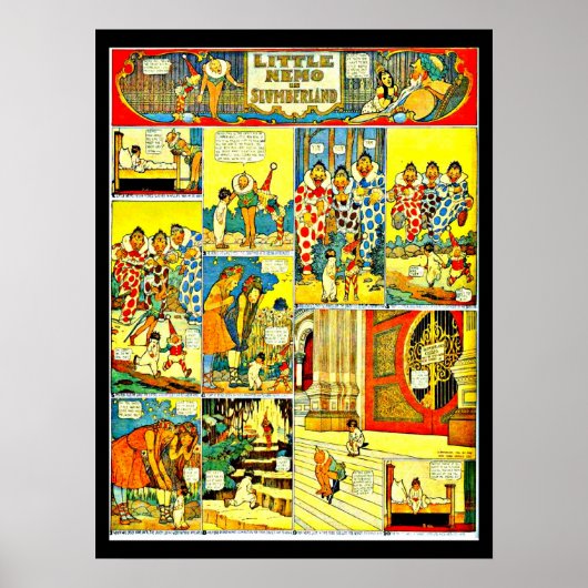 Poster- Comic-Little Nemo 5 Poster (Voorkant)