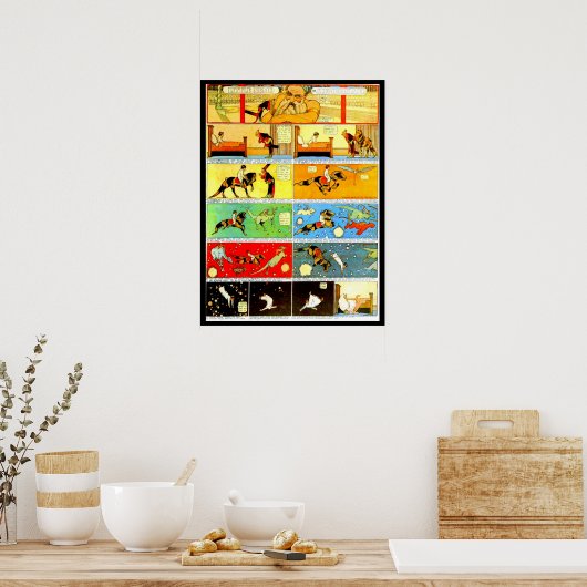 Poster- Comic-Little Nemo 7 Poster (Keuken)