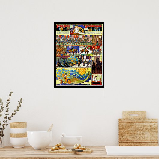 Poster- Comic-Little Nemo 8 Poster (Keuken)