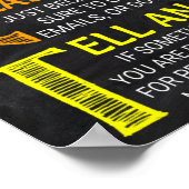 Poster Computer Lab Rules (Hoek)