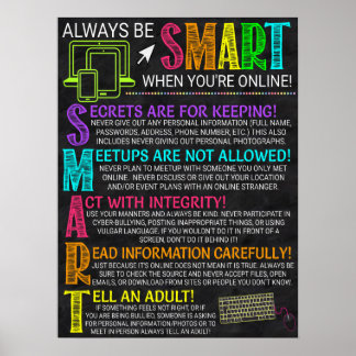 Poster Computer Lab Rules