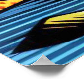 Poster con paisaje de dinosaurios (Hoek)