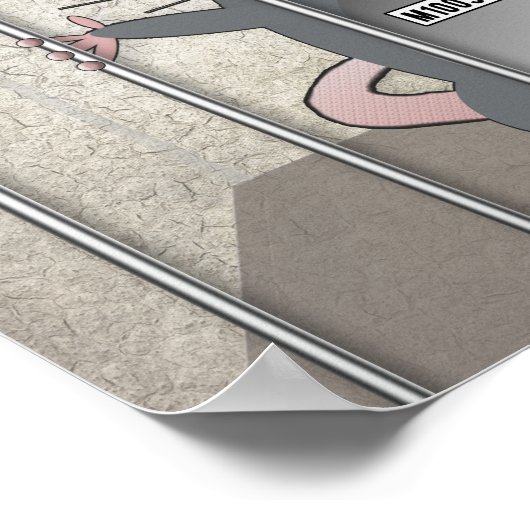 Poster - Concept - Muisblok (Hoek)