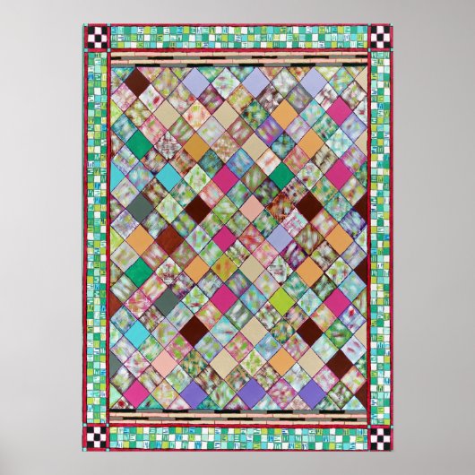 poster "Confetti Quilt" (Voorkant)