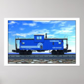 POSTER CONRAIL CABOOSE (Voorkant)