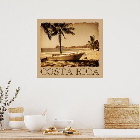  Poster Costa Rica (Keuken)