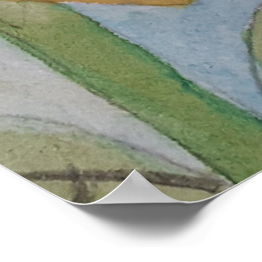 Poster Cottage Garden Flowers (Hoek)