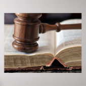 Poster Courtroom Besluiten (Voorkant)