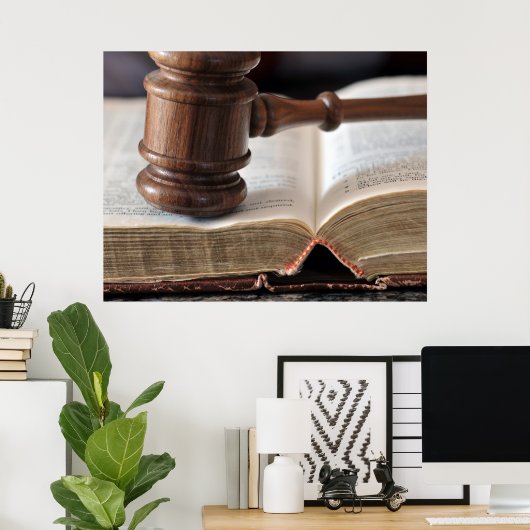 Poster Courtroom Besluiten (Thuiskantoor)