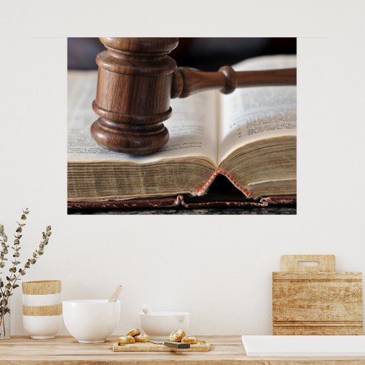 Poster Courtroom Besluiten (Keuken)