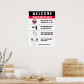 POSTER COVID ENTRANCE (Keuken)