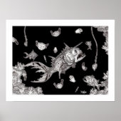 Poster Covid Fish (Voorkant)