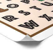 Poster Cowboy Alphabet (Hoek)