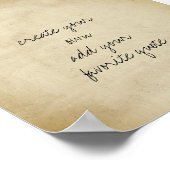 poster creëer je eigen verstoorde textuur sepia (Hoek)