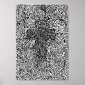 poster "Cross and Symbols" (Voorkant)