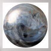 Poster Crystal Ball Wolf (Voorkant)