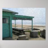 poster "Crystal Cove Shack" (Voorkant)