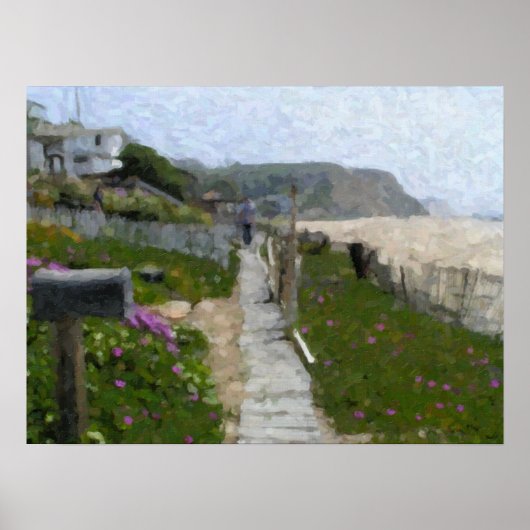 poster "Crystal Cove Walkway" (Voorkant)