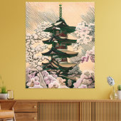 Póster Cuadro Hokan Ji Japón Canvas Afdruk (Insitu (Woonkamer))
