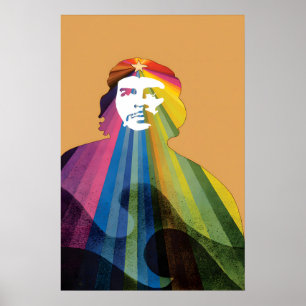 Poster Cuba Che Guevara Portret Print Vintage Oorl